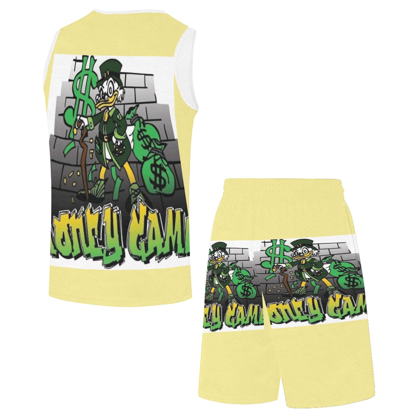 Green Modern Fundraising Instagram Post (4) Basketball Uniform with Pocket