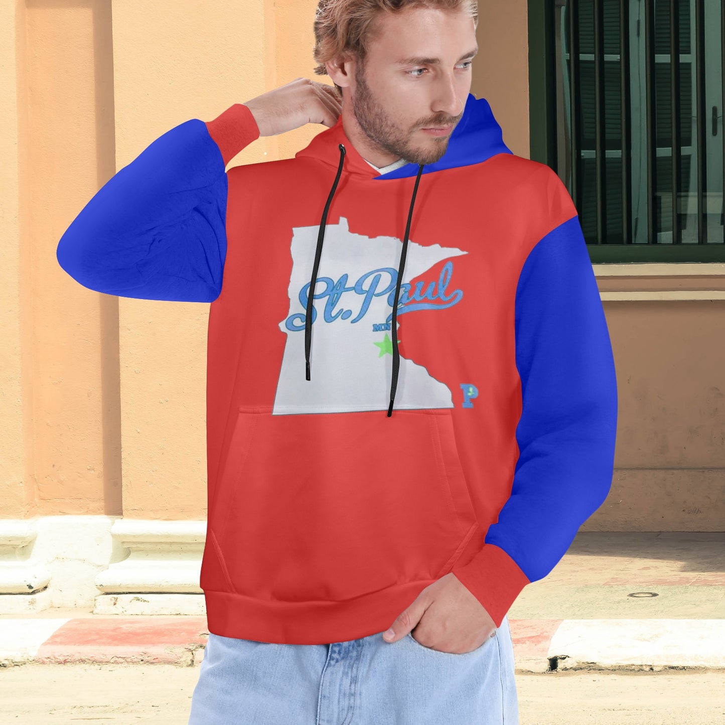 Copy of Copy of Copy of Copy of Joe Peezy Wear LLC (2) Men's All Over Print Hoodie (Model H61)