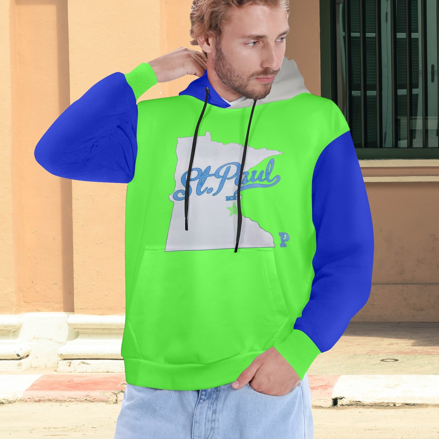 Copy of Copy of Copy of Copy of Joe Peezy Wear LLC (2) Men's All Over Print Hoodie (Model H61)