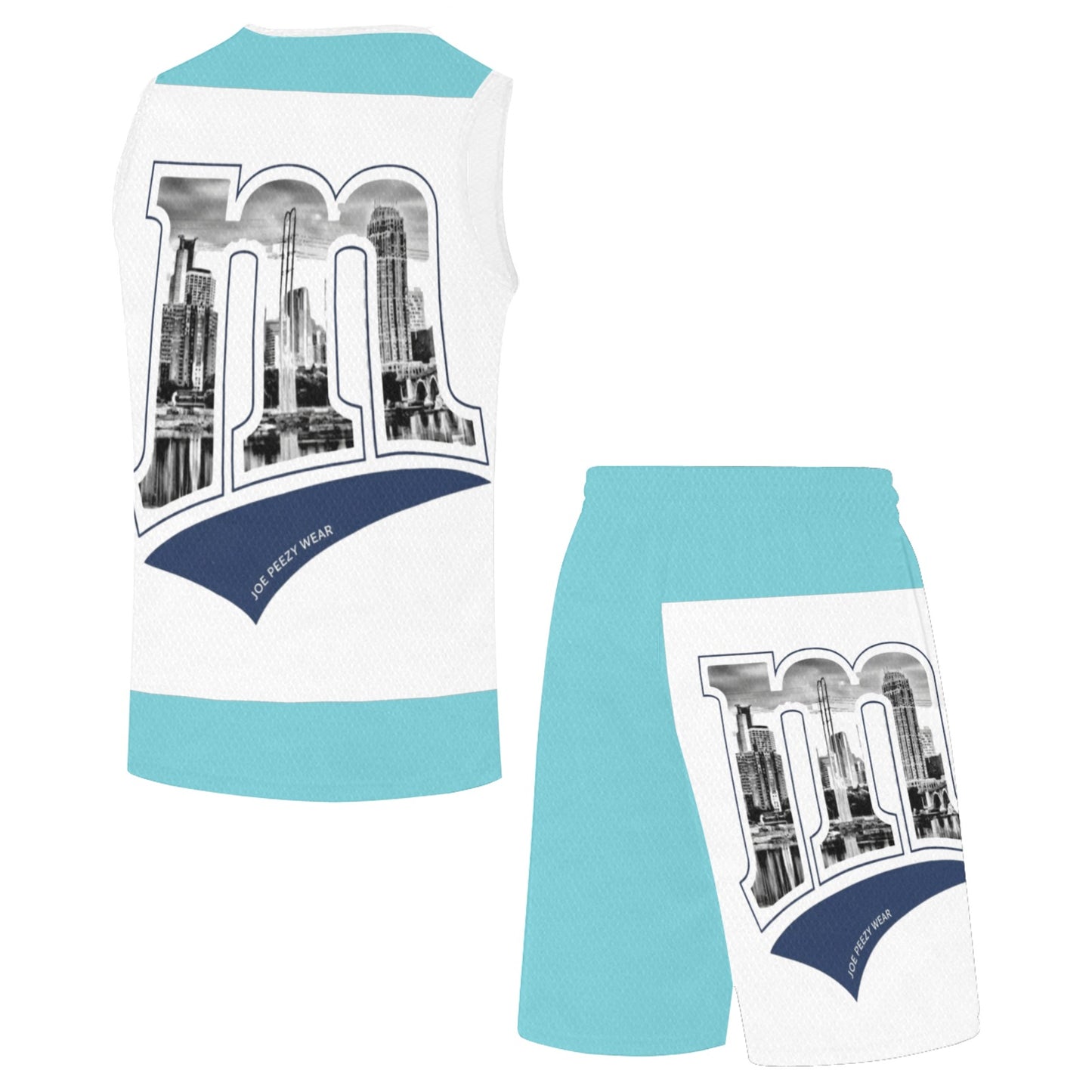 Green Modern Fundraising Instagram Post (4) Basketball Uniform with Pocket