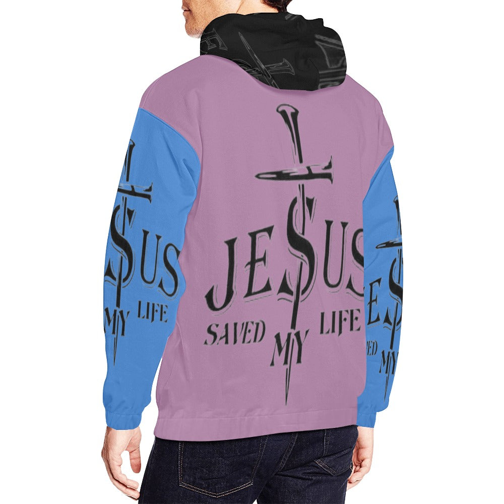 EEM All Over Print Hoodie for Men (USA Size) (Model H13)