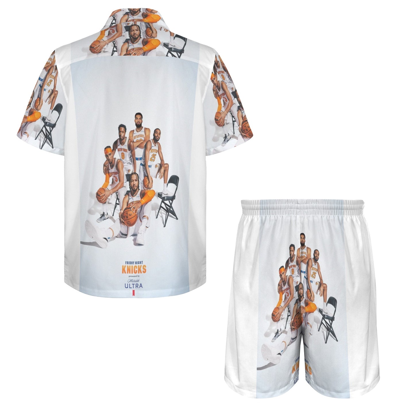 m gray white Men's Shirt and Shorts Outfit