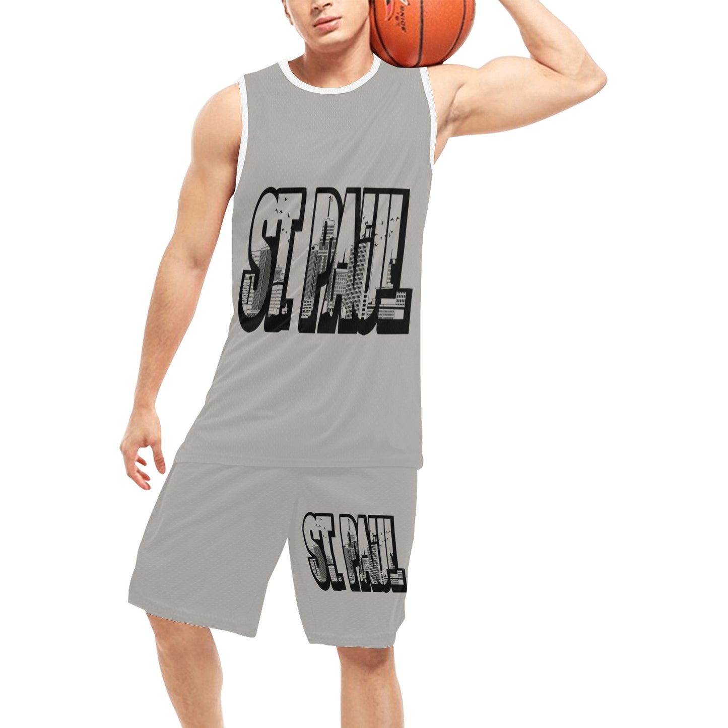 Green Modern Fundraising Instagram Post (4) Basketball Uniform with Pocket