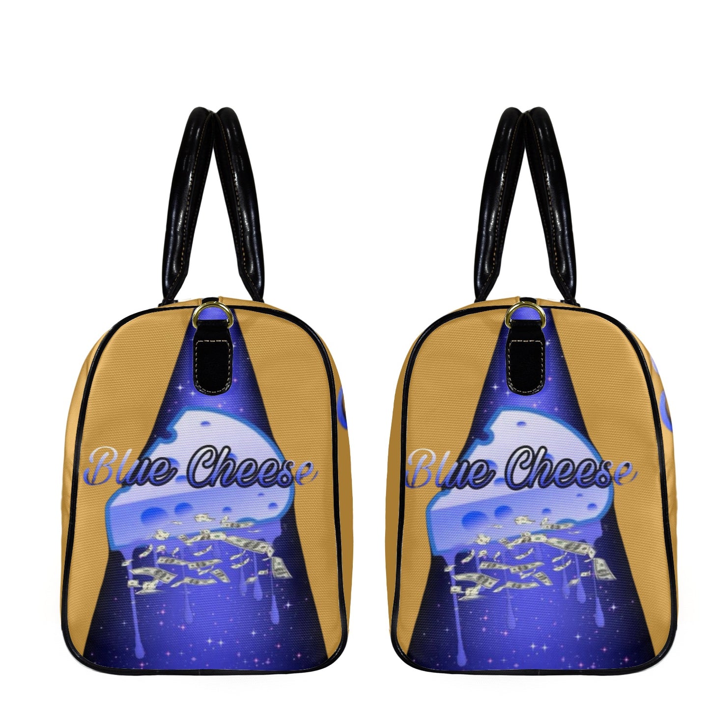 ding Large Capacity Travel Bag-Small (Black Short Patch) (1737)