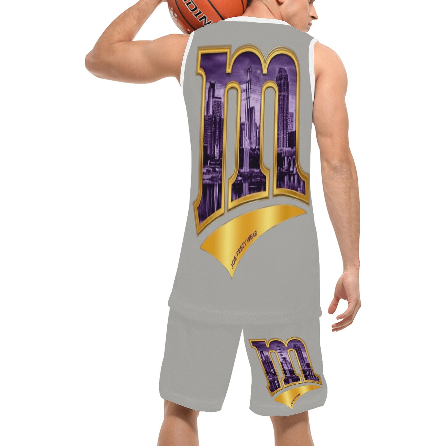 Green Modern Fundraising Instagram Post Basketball Uniform with Pocket