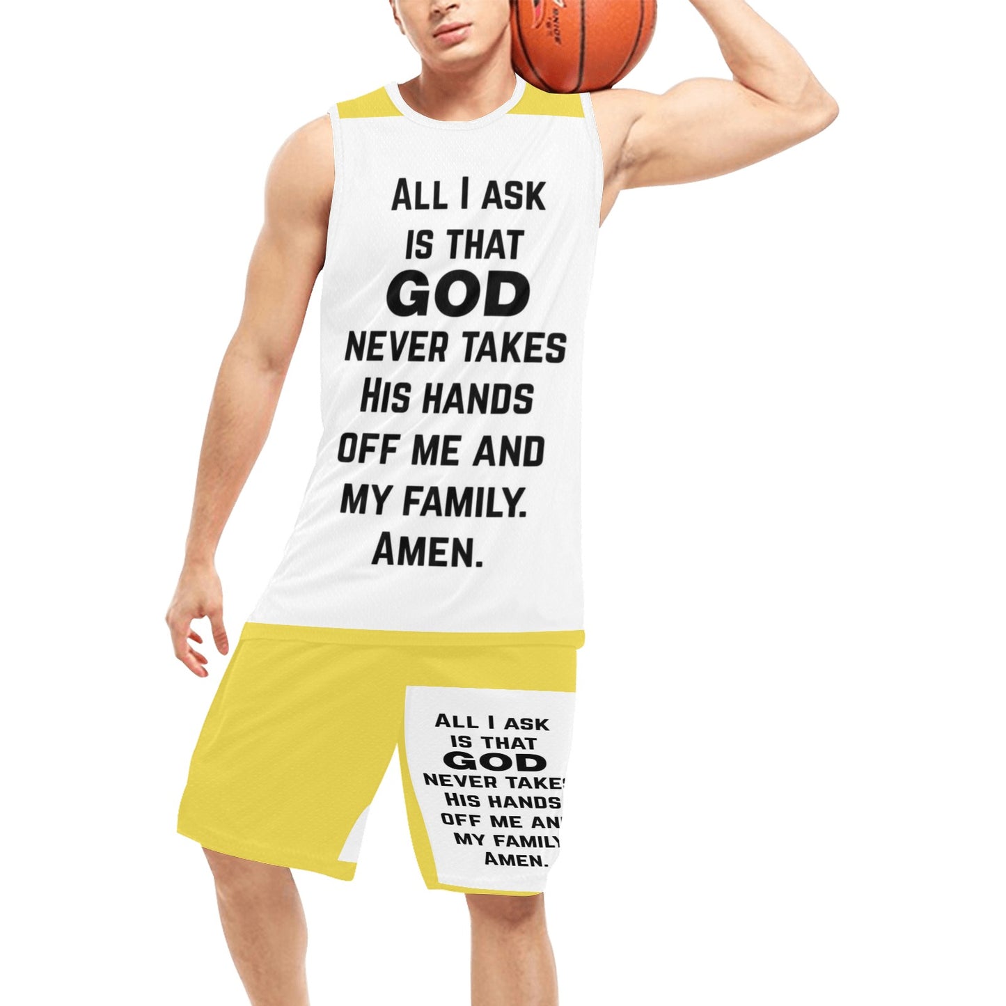 Green Modern Fundraising Instagram Post (4) Basketball Uniform with Pocket