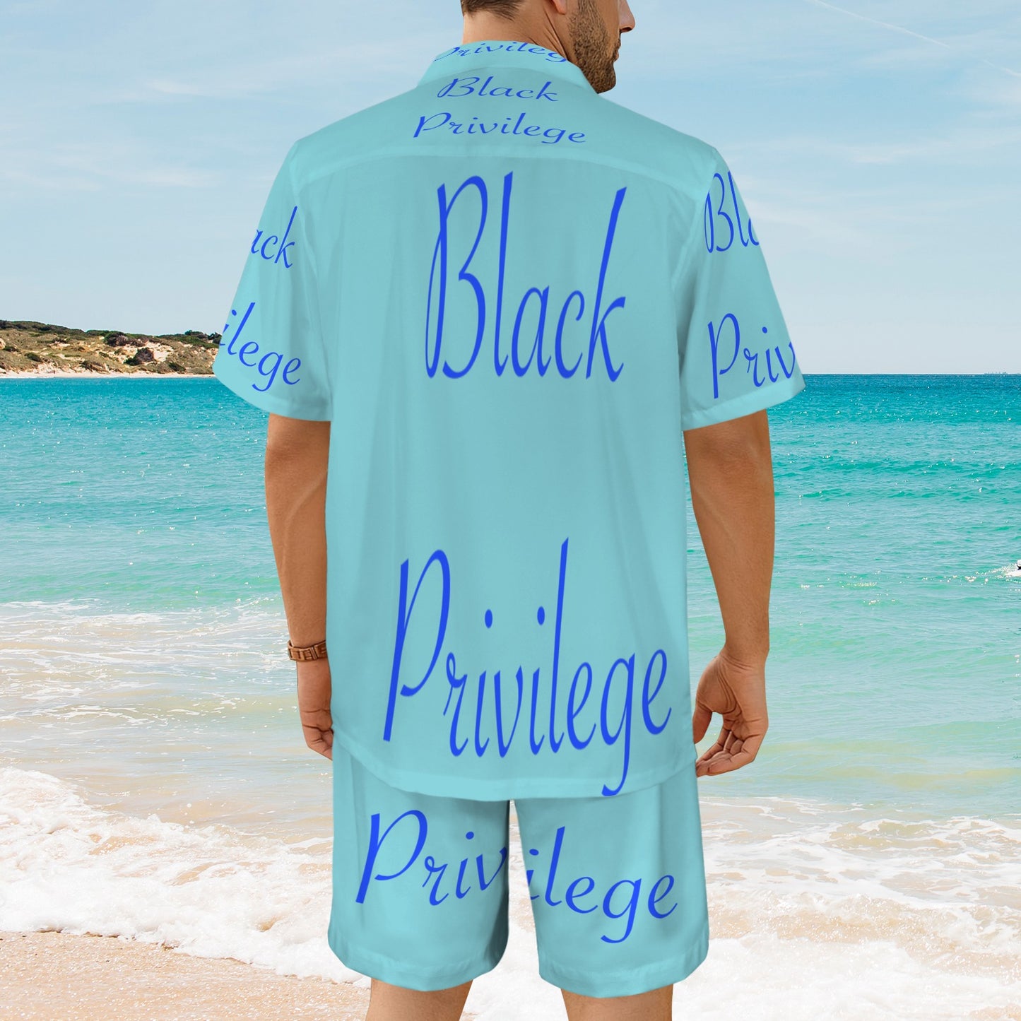 m gray white Men's Shirt and Shorts Outfit