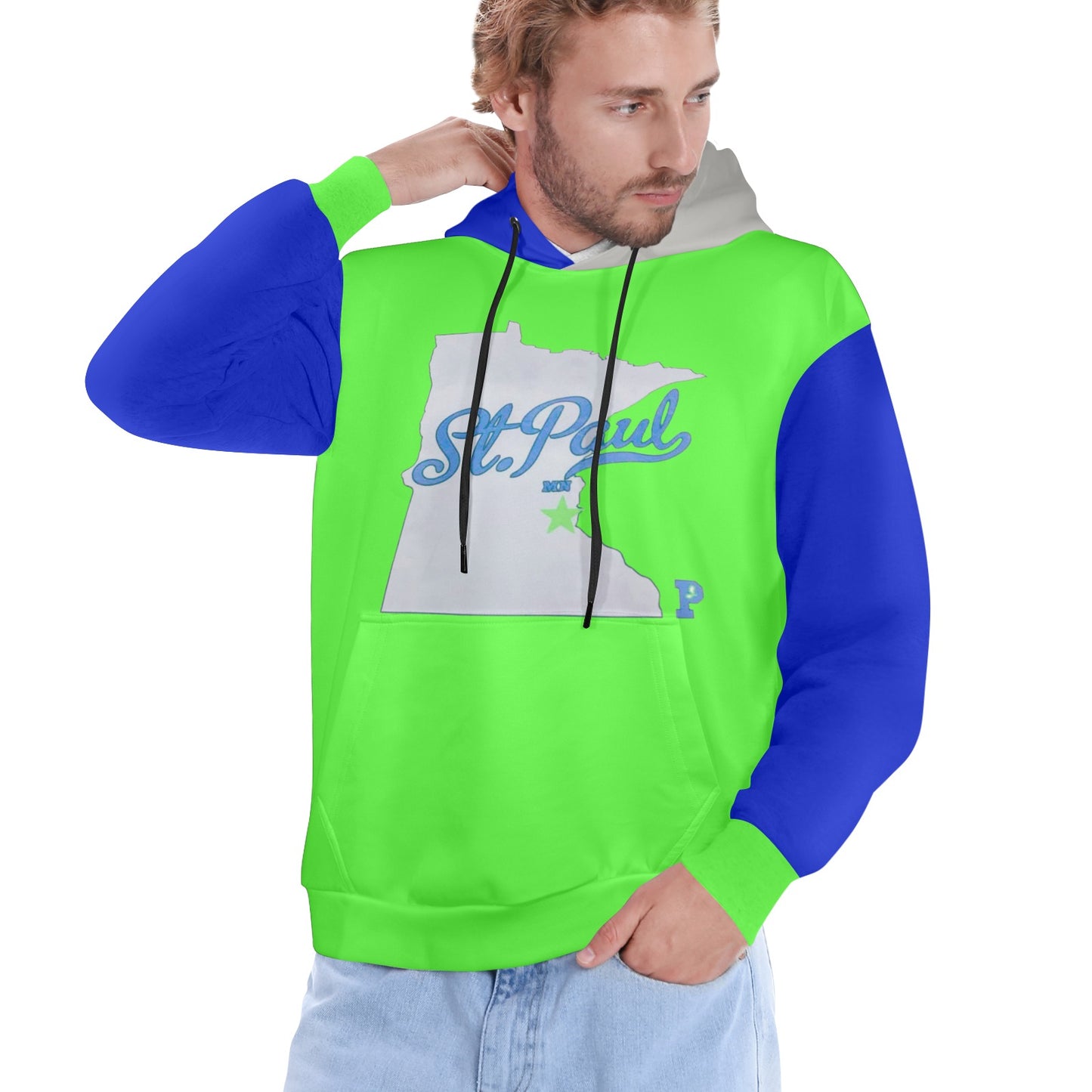 Copy of Copy of Copy of Copy of Joe Peezy Wear LLC (2) Men's All Over Print Hoodie (Model H61)