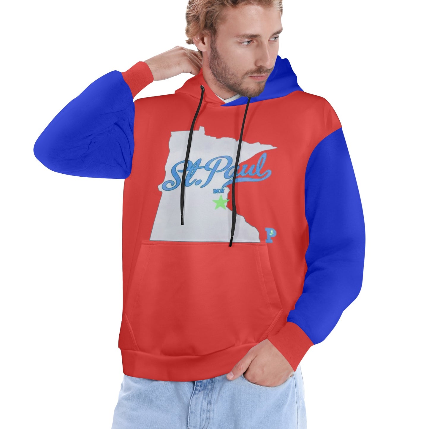 Copy of Copy of Copy of Copy of Joe Peezy Wear LLC (2) Men's All Over Print Hoodie (Model H61)