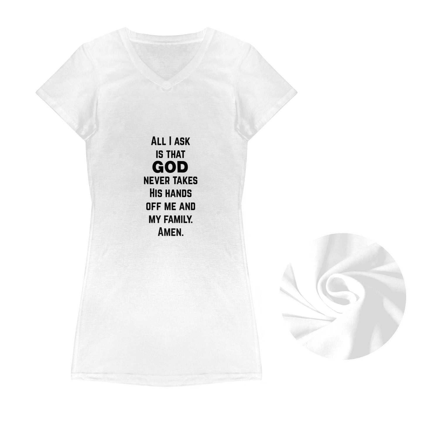 FB_IMG_1769287904244 T-Shirt Dress (Front Print)