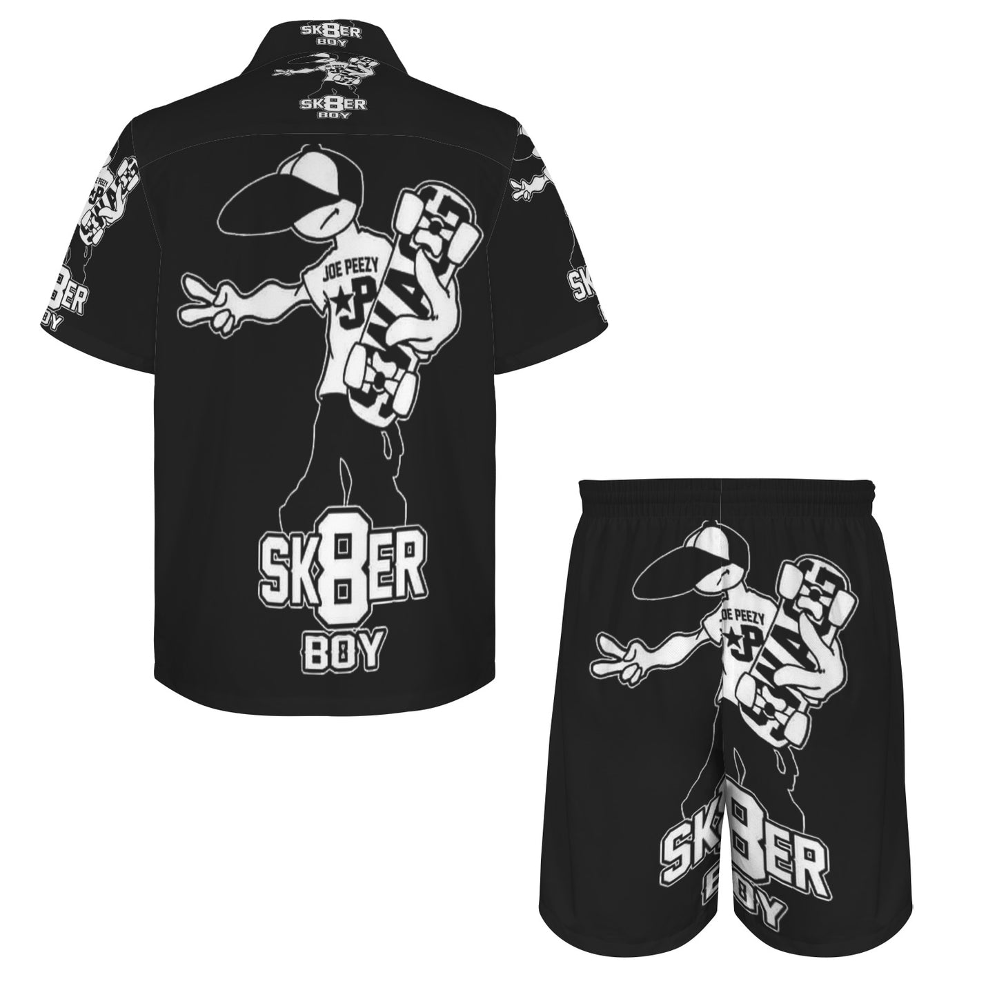 Copy of Copy of Copy of Copy of Joe Peezy Wear LLC Men's Shirt and Shorts Outfit