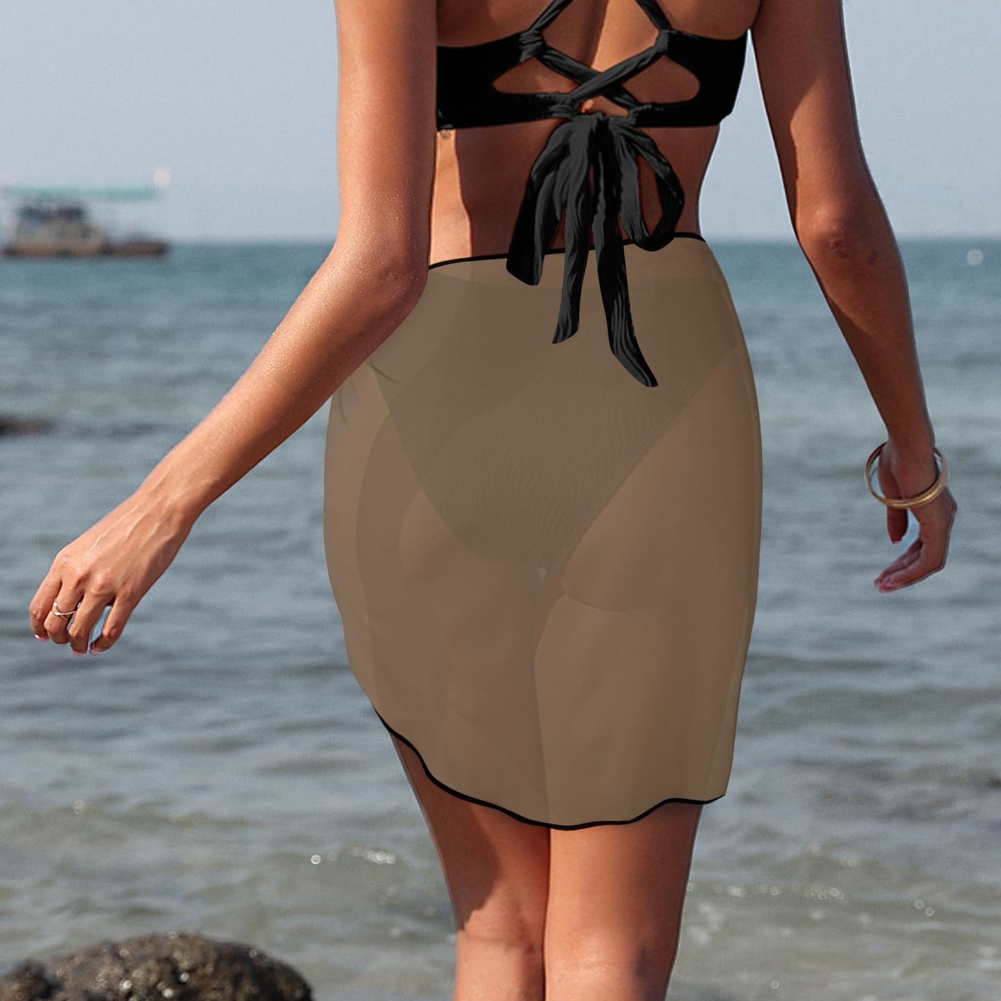 Copy of Copy of Copy of Joe Peezy Wear LLC (60 x 40 in) (4320 x 2880 px) Beach Sarong Wrap