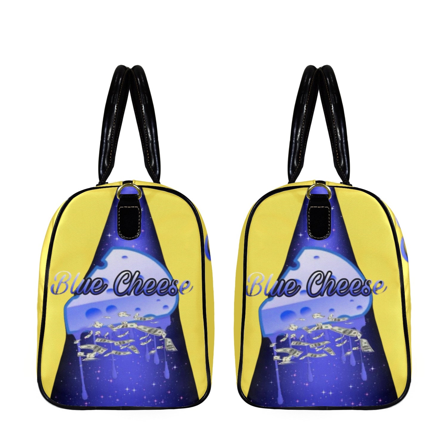 ding Large Capacity Travel Bag-Small (Black Short Patch) (1737)