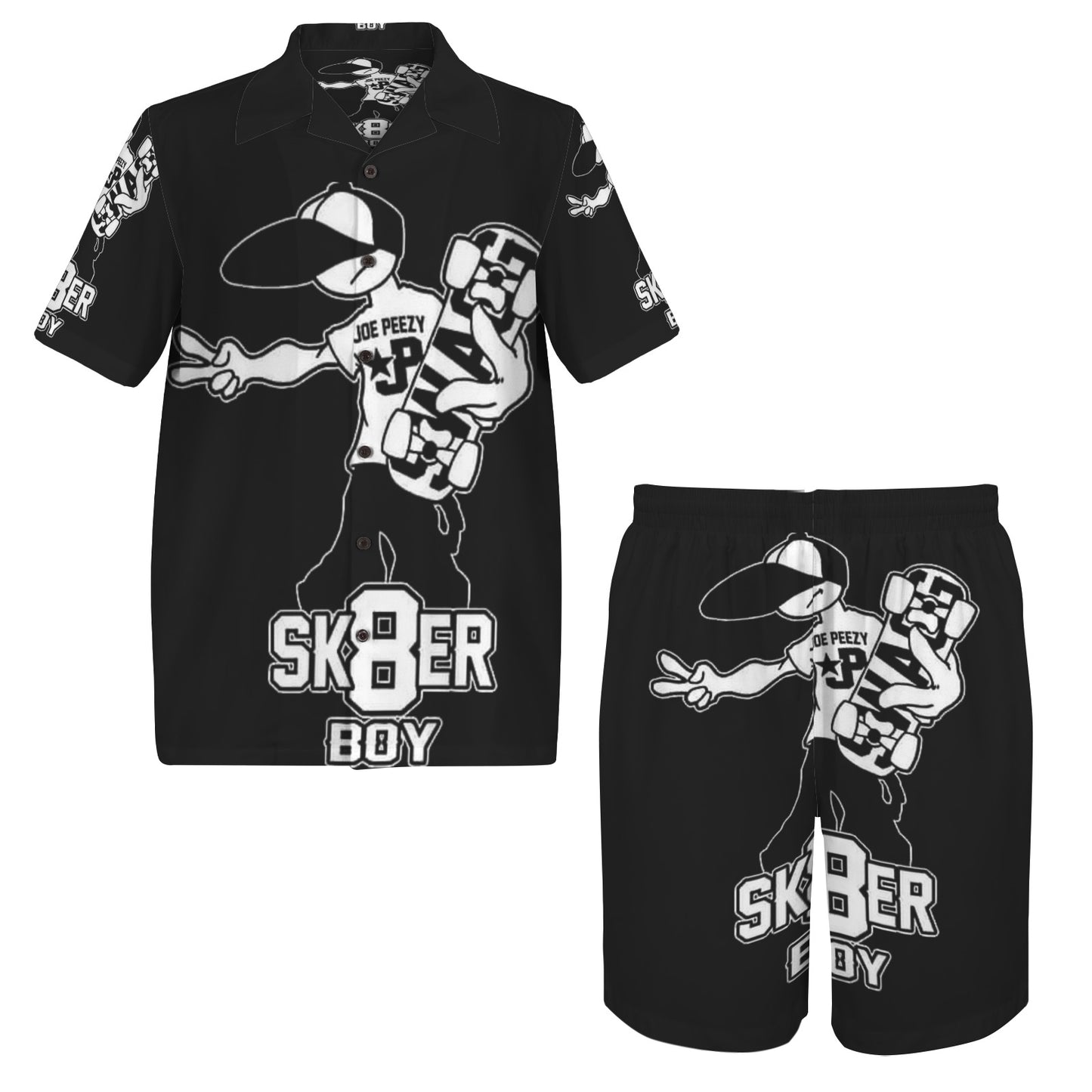 Copy of Copy of Copy of Copy of Joe Peezy Wear LLC Men's Shirt and Shorts Outfit