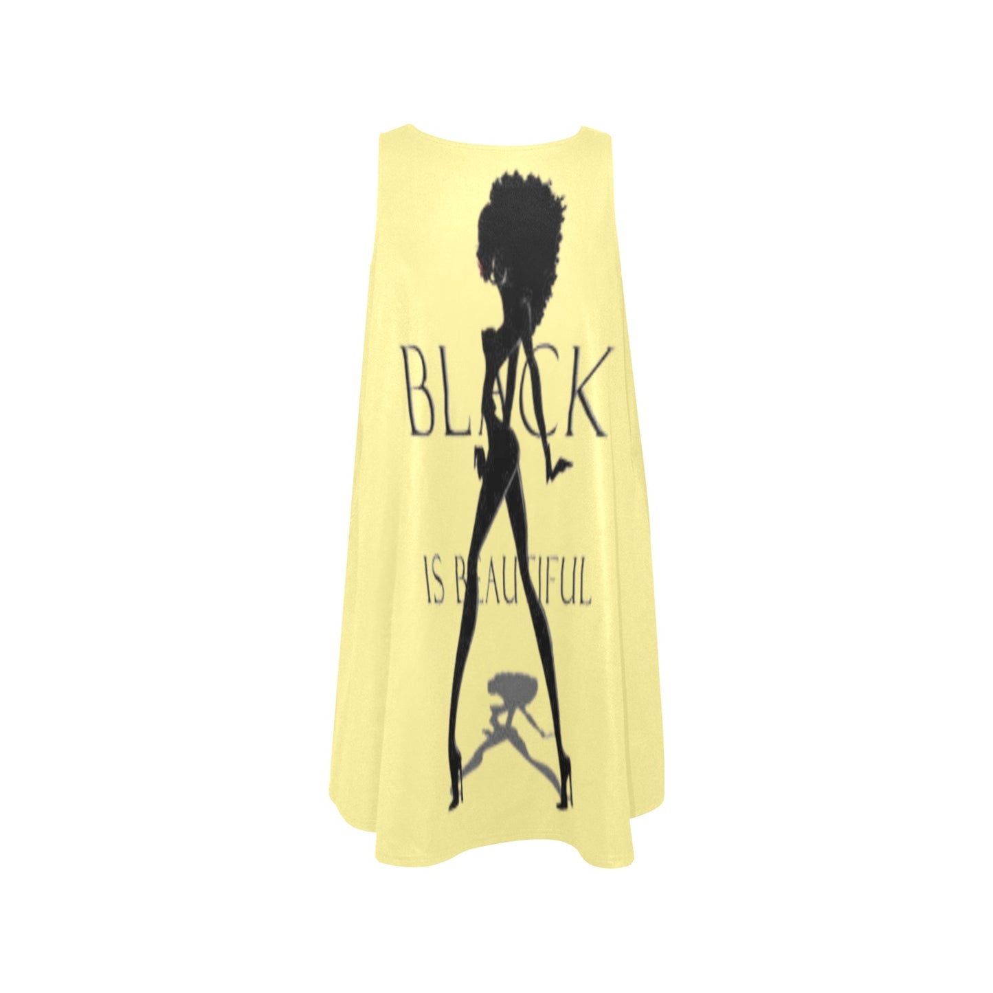 Copy of Copy of Copy of Joe Peezy Wear LLC (60 x 40 in) (4320 x 2880 px) Sleeveless A-Line Pocket Dress (Model D57)