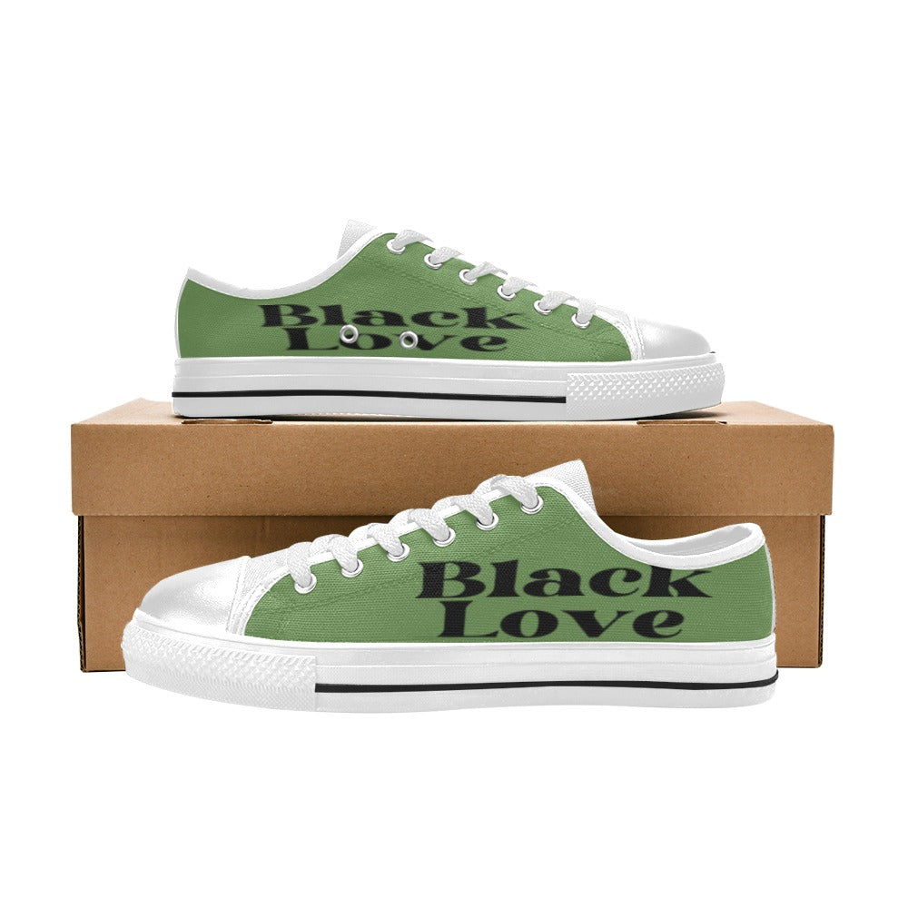 Copy of Copy of Copy of Copy of Joe Peezy Wear LLC (10) Men's Classic Canvas Shoes (Model 018)