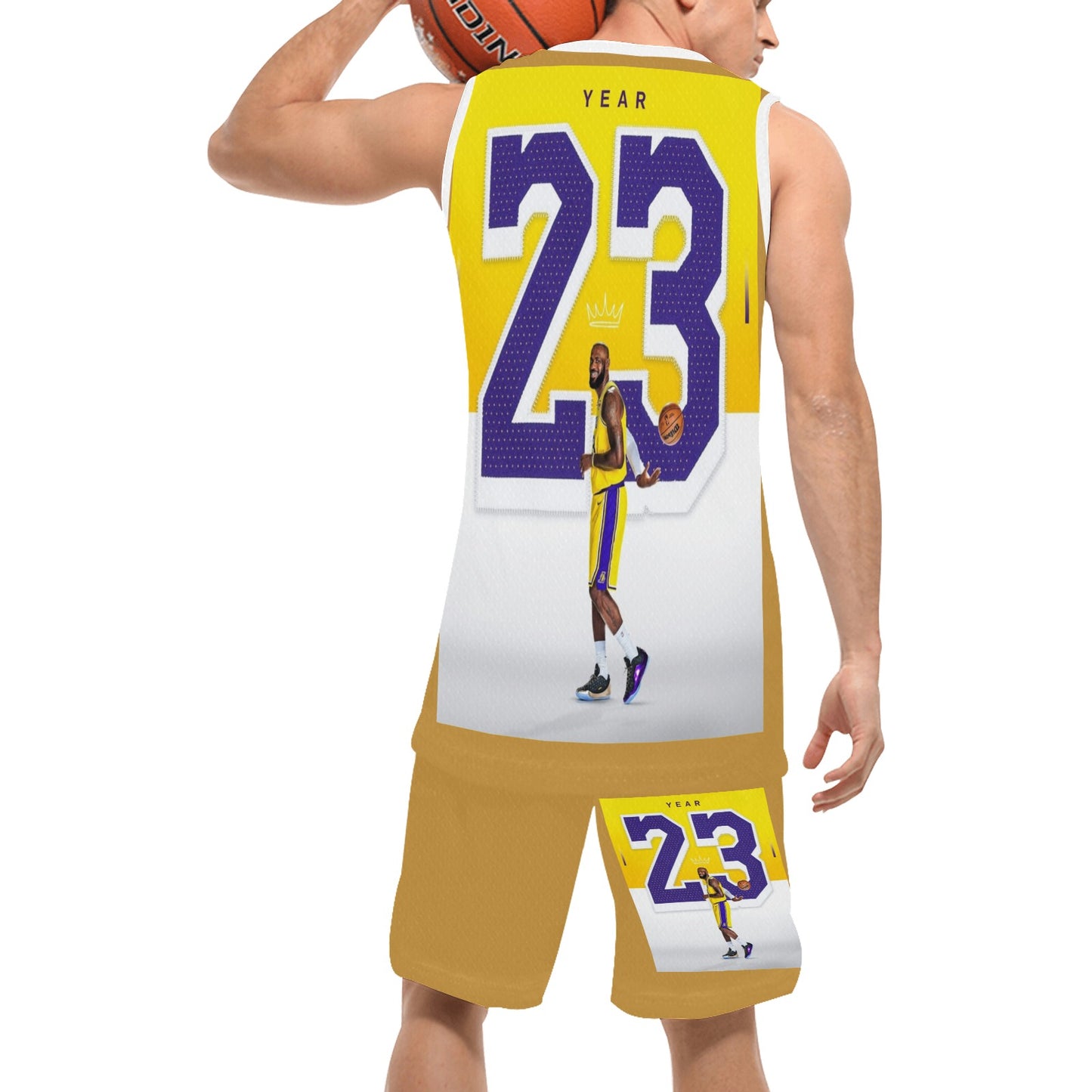 Green Modern Fundraising Instagram Post (4) Basketball Uniform with Pocket