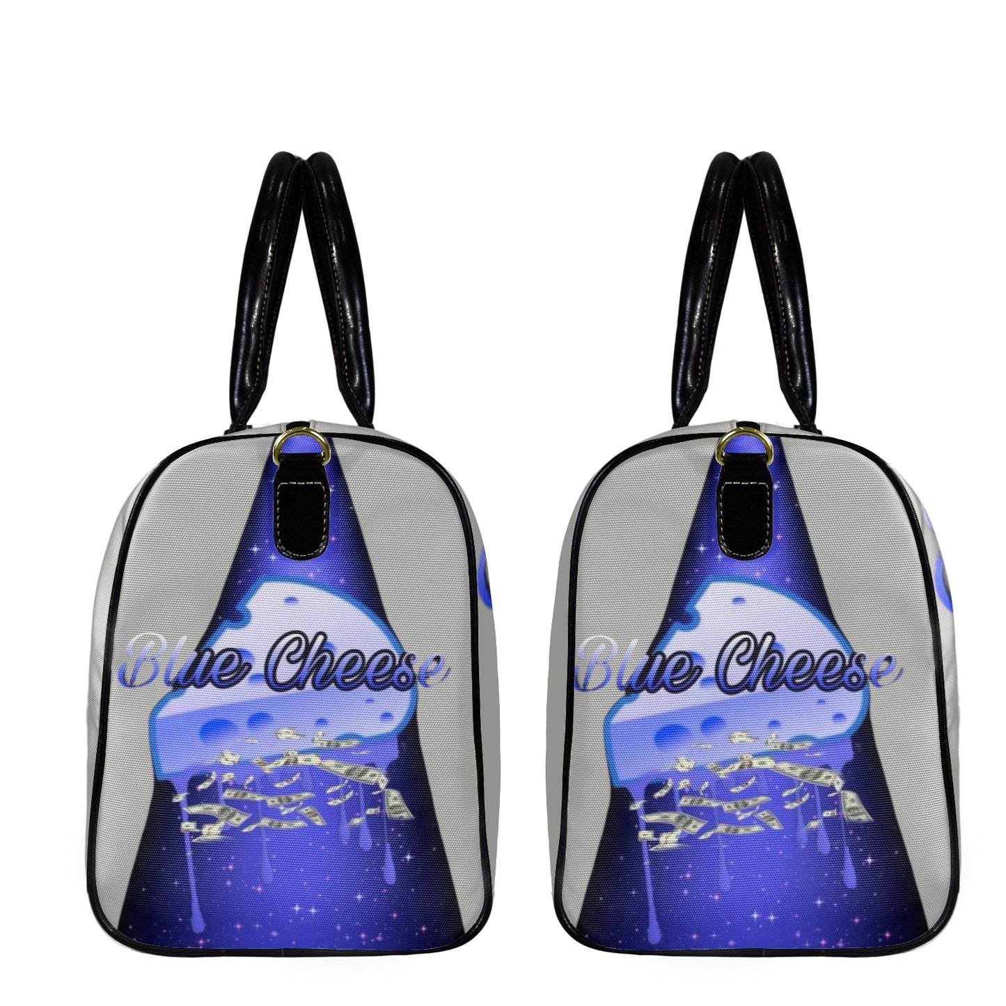 ding Large Capacity Travel Bag-Small (Black Short Patch) (1737)