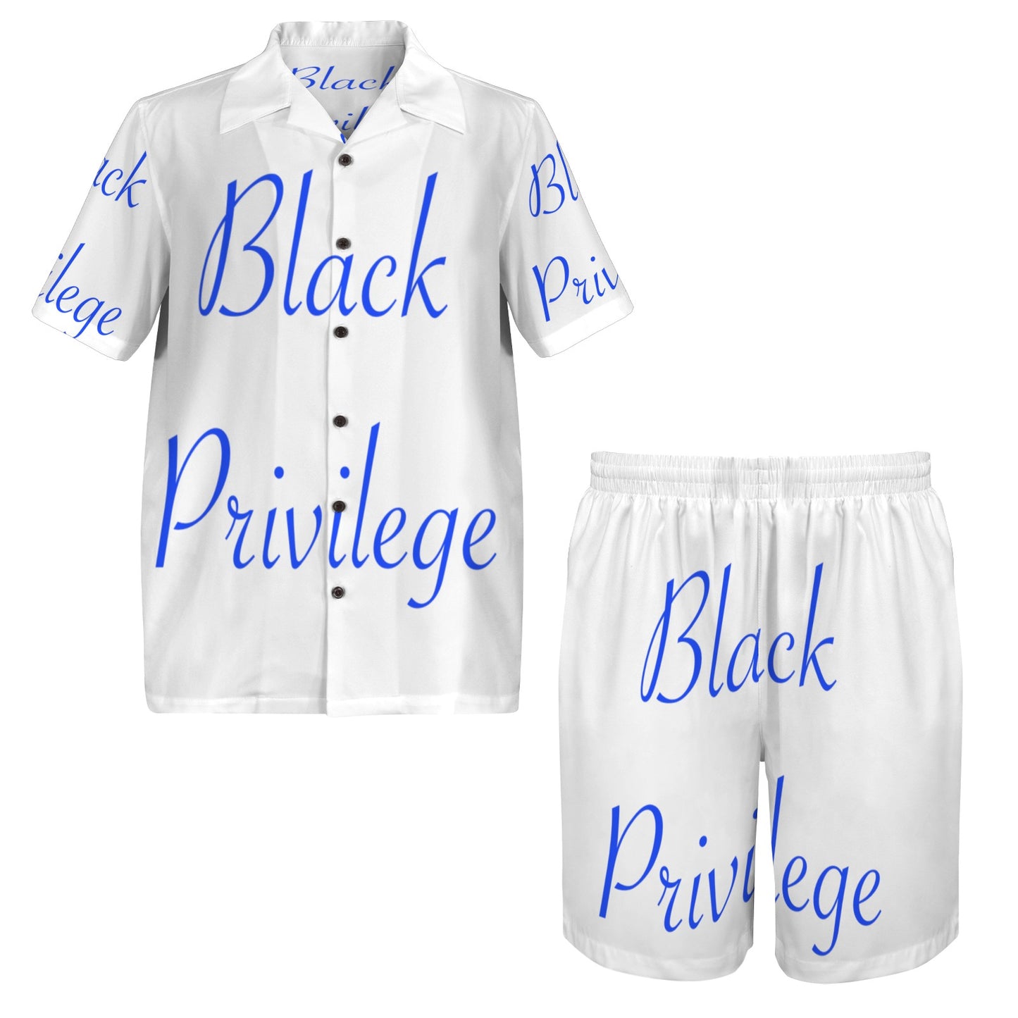 m gray white Men's Shirt and Shorts Outfit