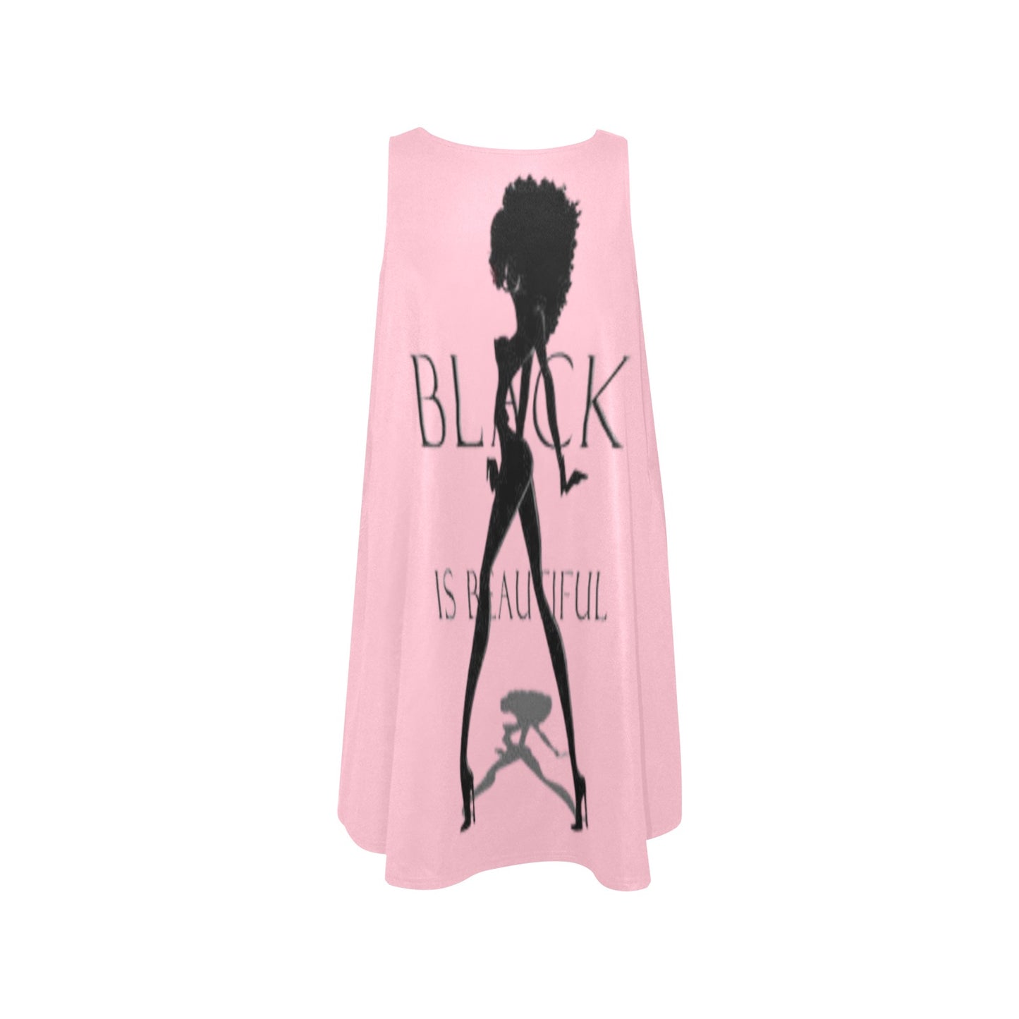 Copy of Copy of Copy of Joe Peezy Wear LLC (60 x 40 in) (4320 x 2880 px) Sleeveless A-Line Pocket Dress (Model D57)