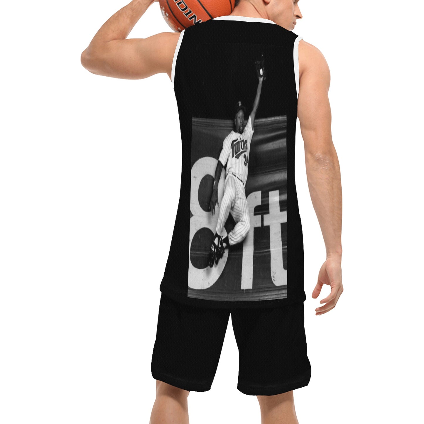 Green Modern Fundraising Instagram Post (4) Basketball Uniform with Pocket