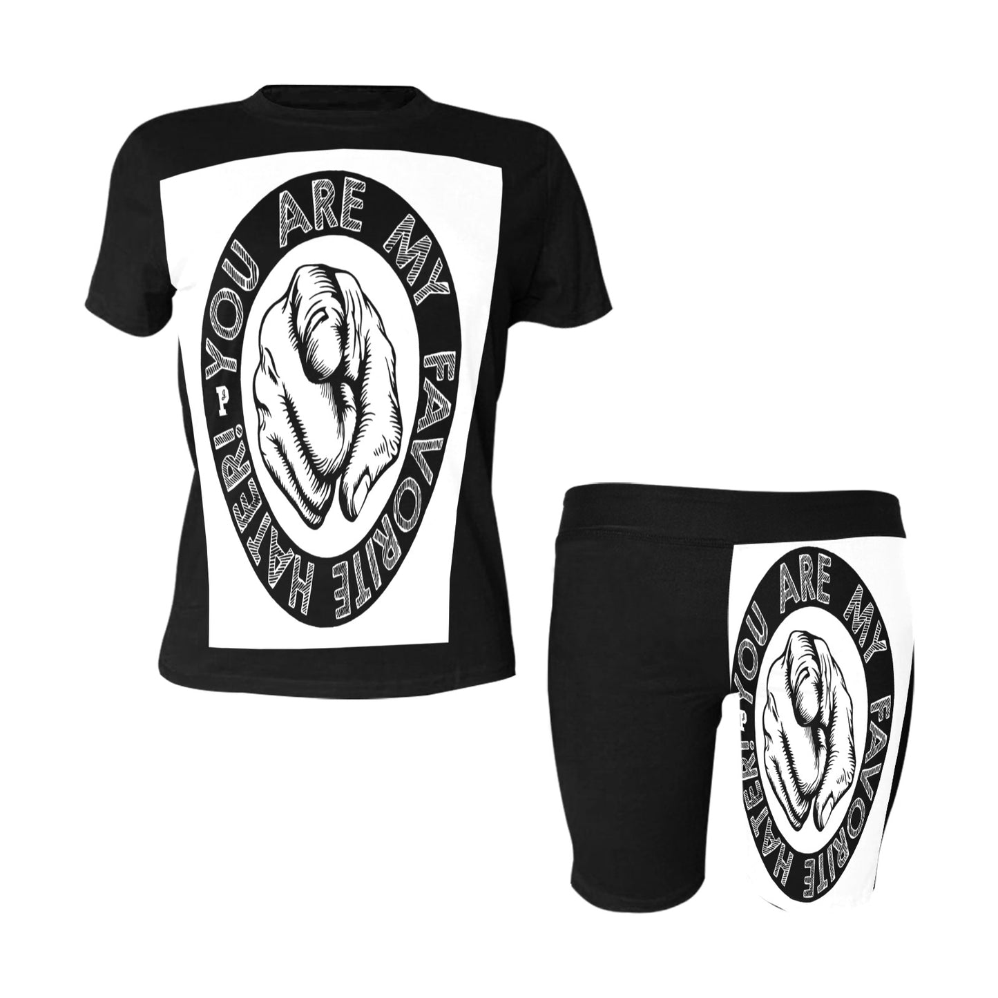 Copy of Copy of Copy of Copy of Joe Peezy Wear LLC (13) Women's Short Yoga Set