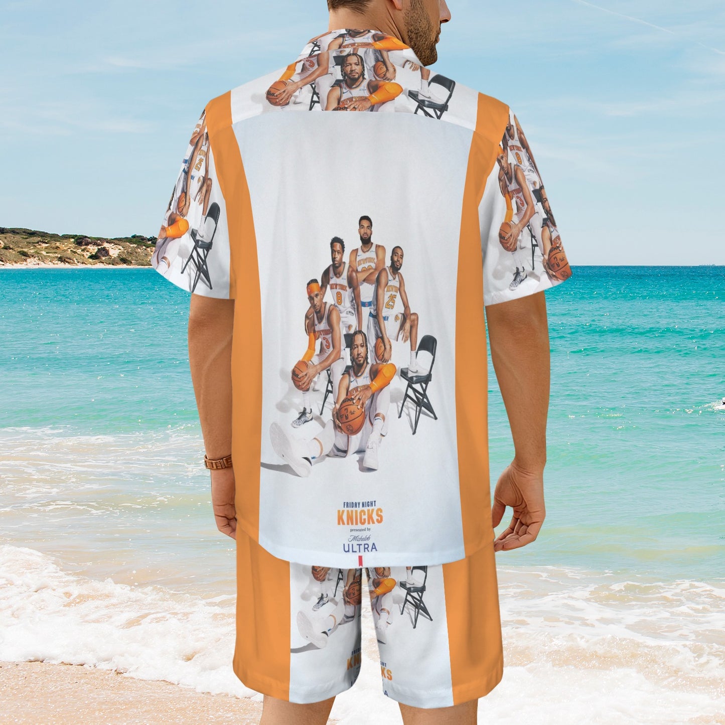 m gray white Men's Shirt and Shorts Outfit