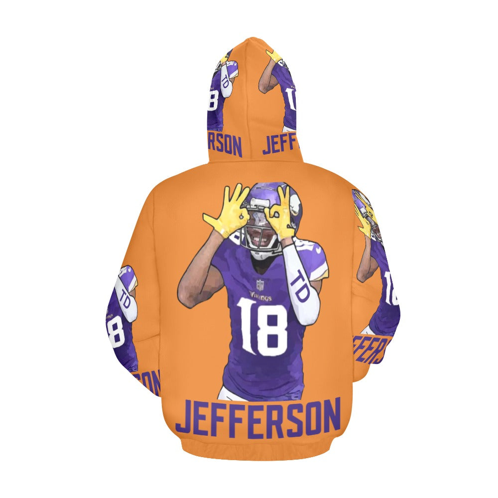 Jefferson Hoodie Joe Peezy Wear LLC All Over Print Hoodie for Men (USA Size) (Model H13)