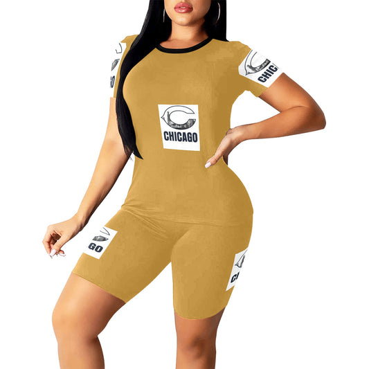 IMG-5460 Women's Short Yoga Set