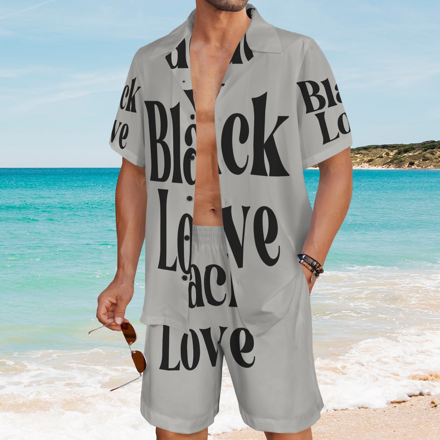 Copy of Copy of Copy of Copy of Joe Peezy Wear LLC (10) Men's Shirt and Shorts Outfit
