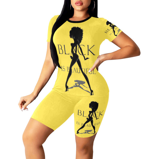 Copy of Copy of Copy of Copy of Joe Peezy Wear LLC (3) Women's Short Yoga Set