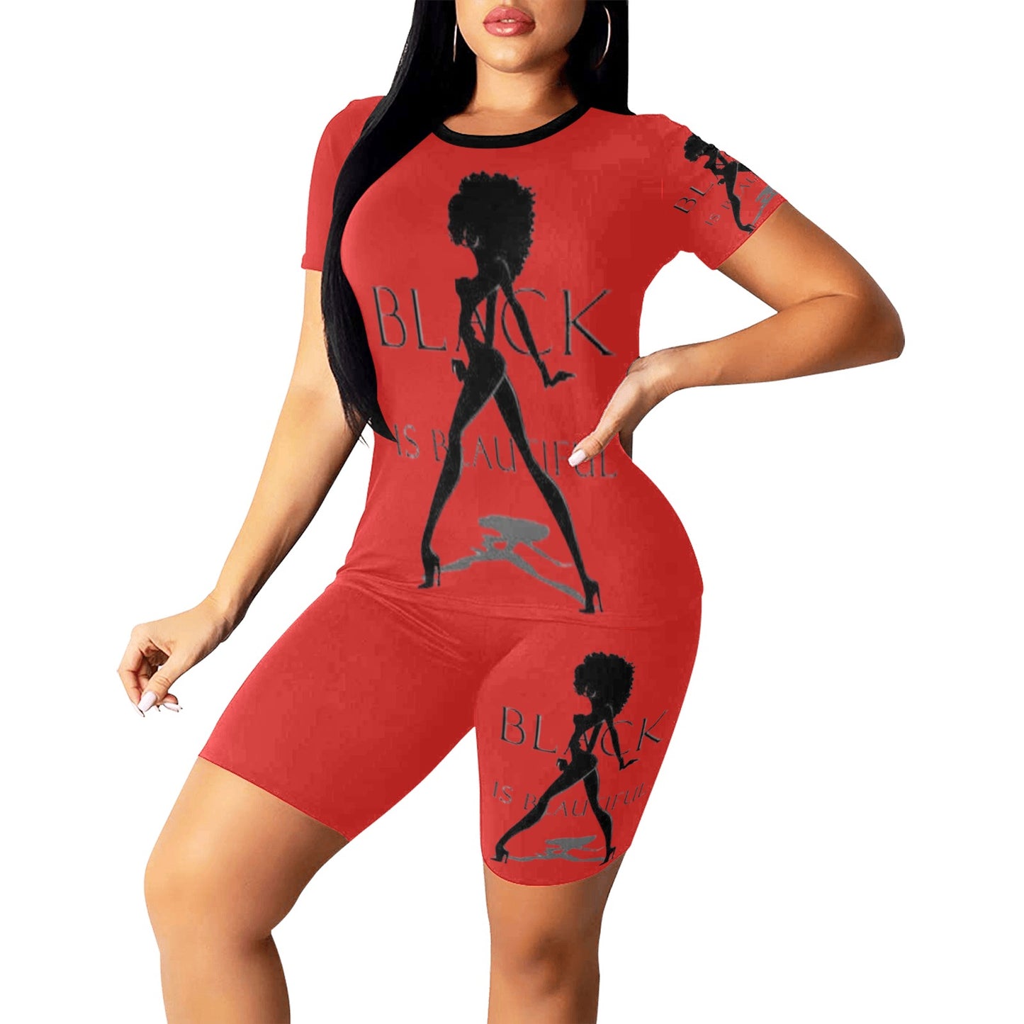 Copy of Copy of Copy of Copy of Joe Peezy Wear LLC (3) Women's Short Yoga Set