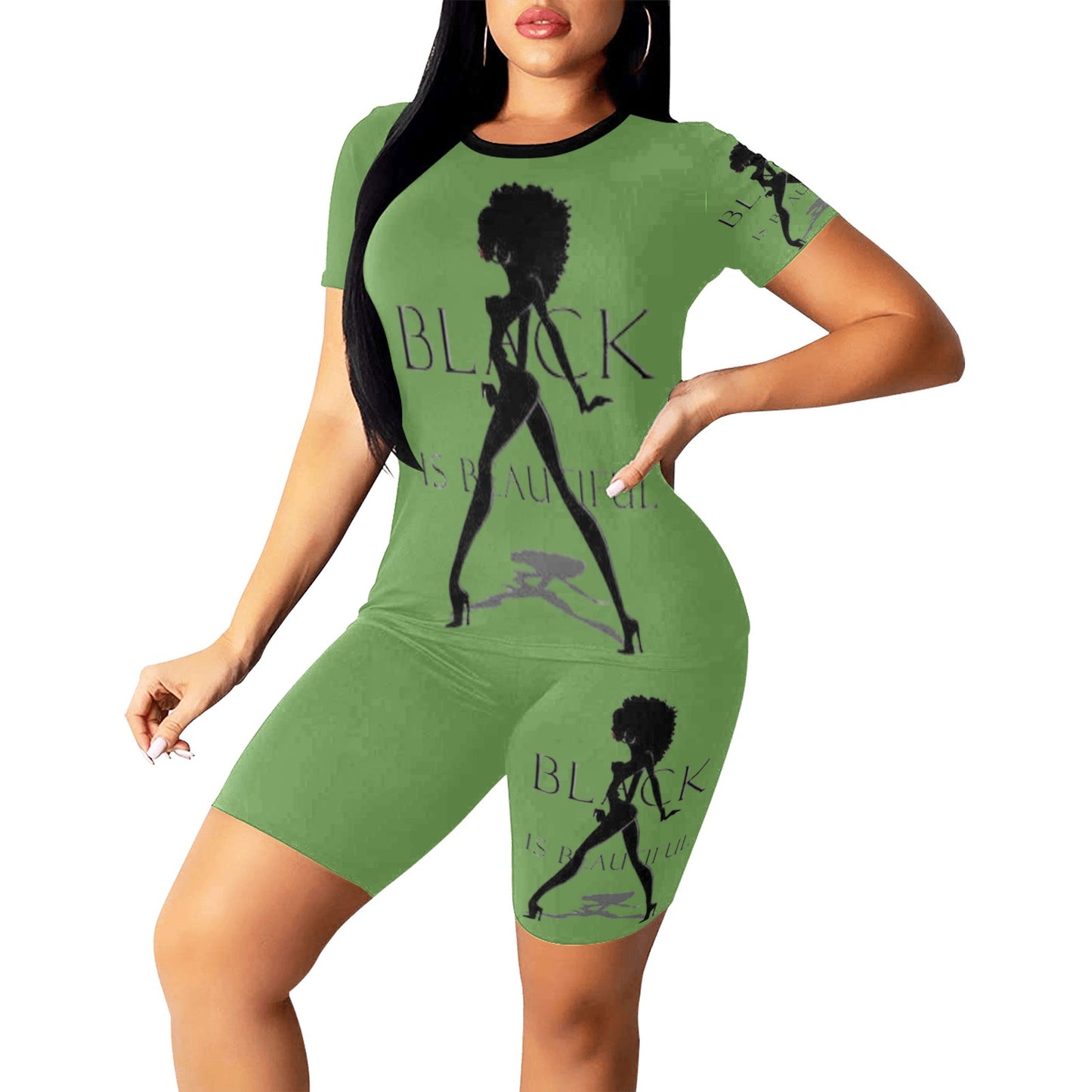 Copy of Copy of Copy of Copy of Joe Peezy Wear LLC (3) Women's Short Yoga Set