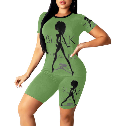 Copy of Copy of Copy of Copy of Joe Peezy Wear LLC (3) Women's Short Yoga Set