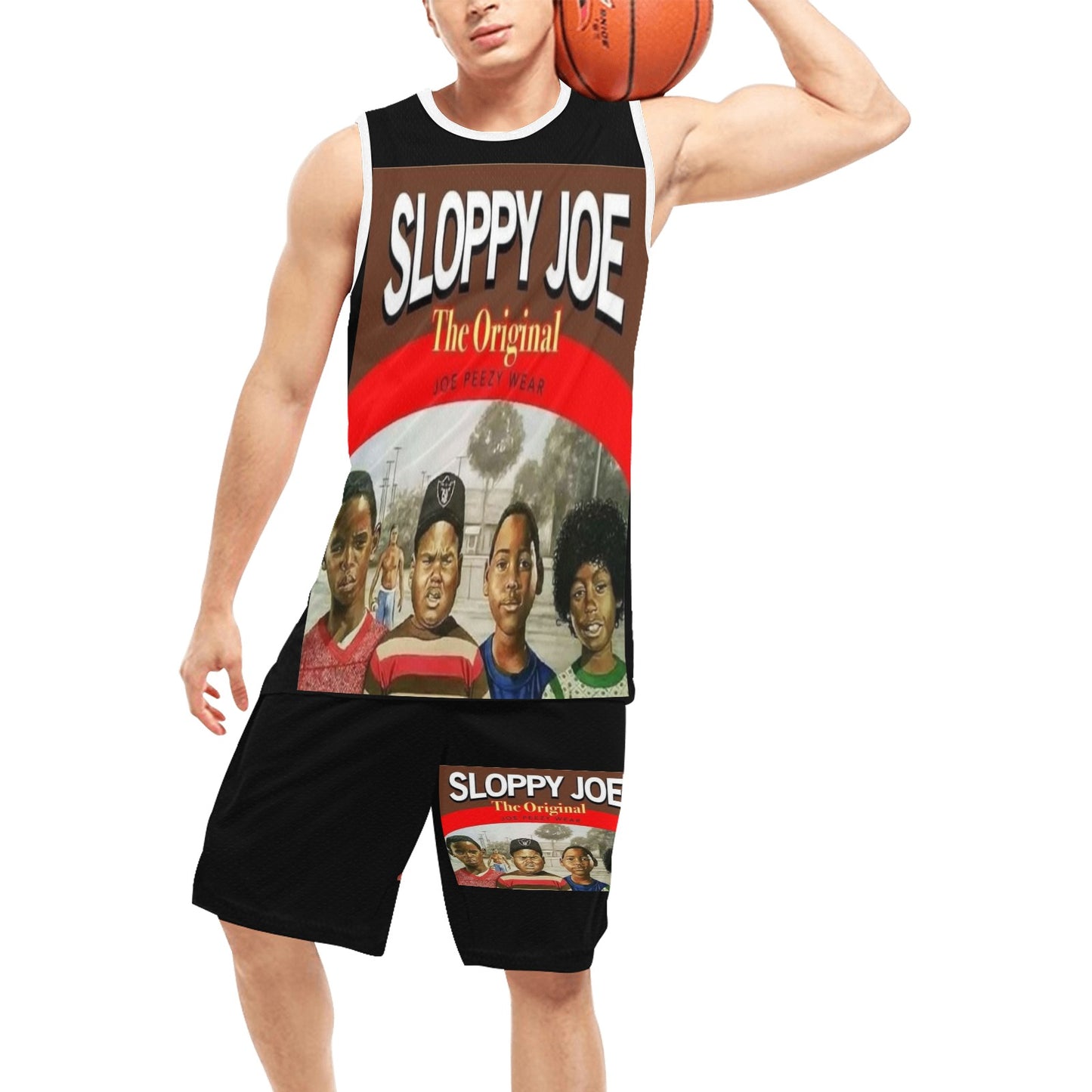 Green Modern Fundraising Instagram Post (4) Basketball Uniform with Pocket