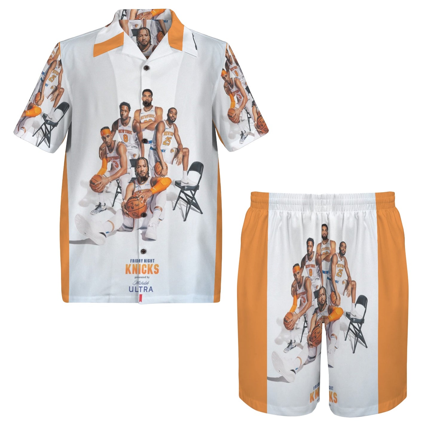 m gray white Men's Shirt and Shorts Outfit