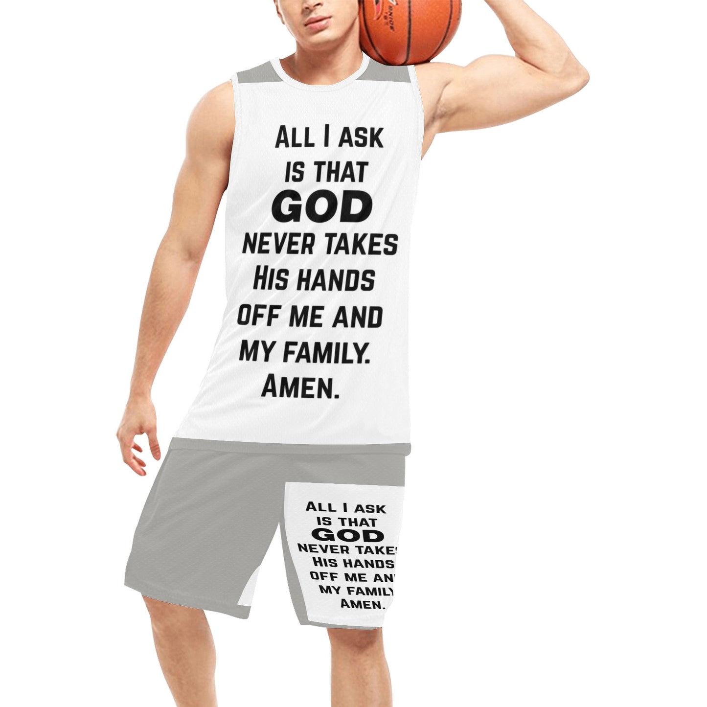 Green Modern Fundraising Instagram Post (4) Basketball Uniform with Pocket