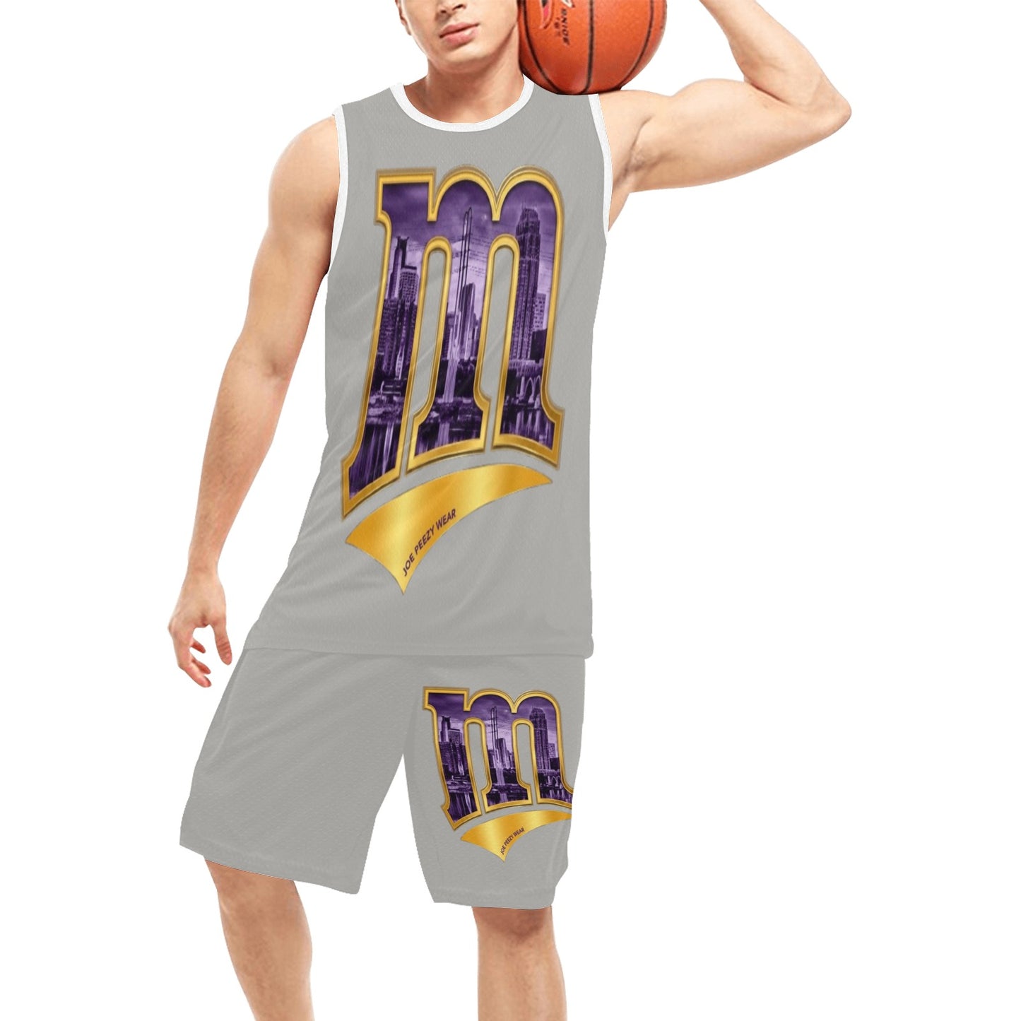 Green Modern Fundraising Instagram Post Basketball Uniform with Pocket