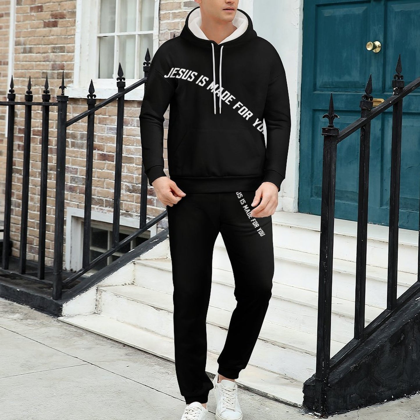 Sweater suit Men's All-Over Print Tracksuit (4T03)