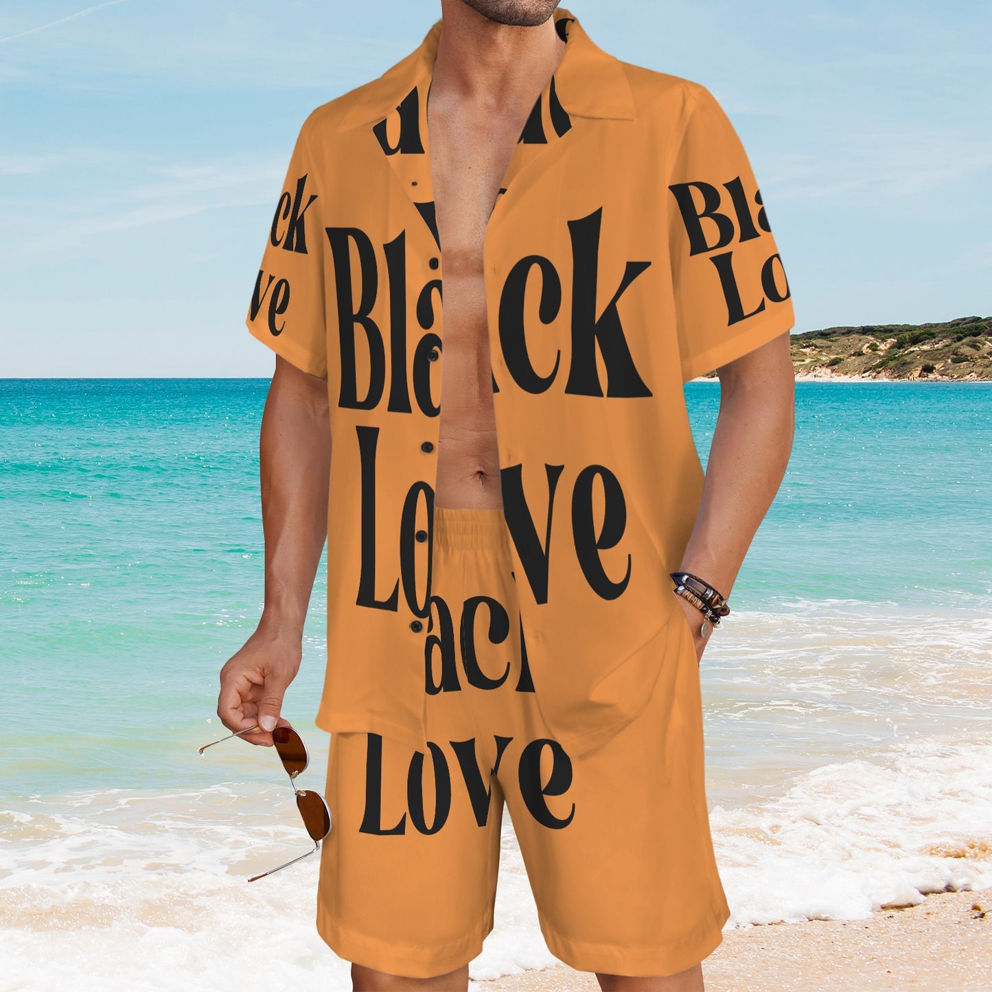 Copy of Copy of Copy of Copy of Joe Peezy Wear LLC (10) Men's Shirt and Shorts Outfit