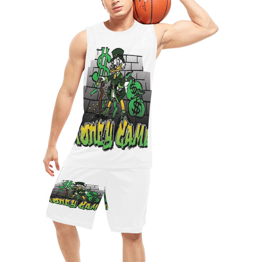 Green Modern Fundraising Instagram Post (4) Basketball Uniform with Pocket