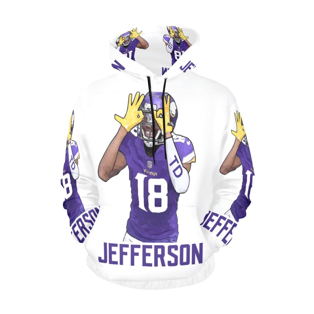 Jefferson Hoodie Joe Peezy Wear LLC All Over Print Hoodie for Men (USA Size) (Model H13)