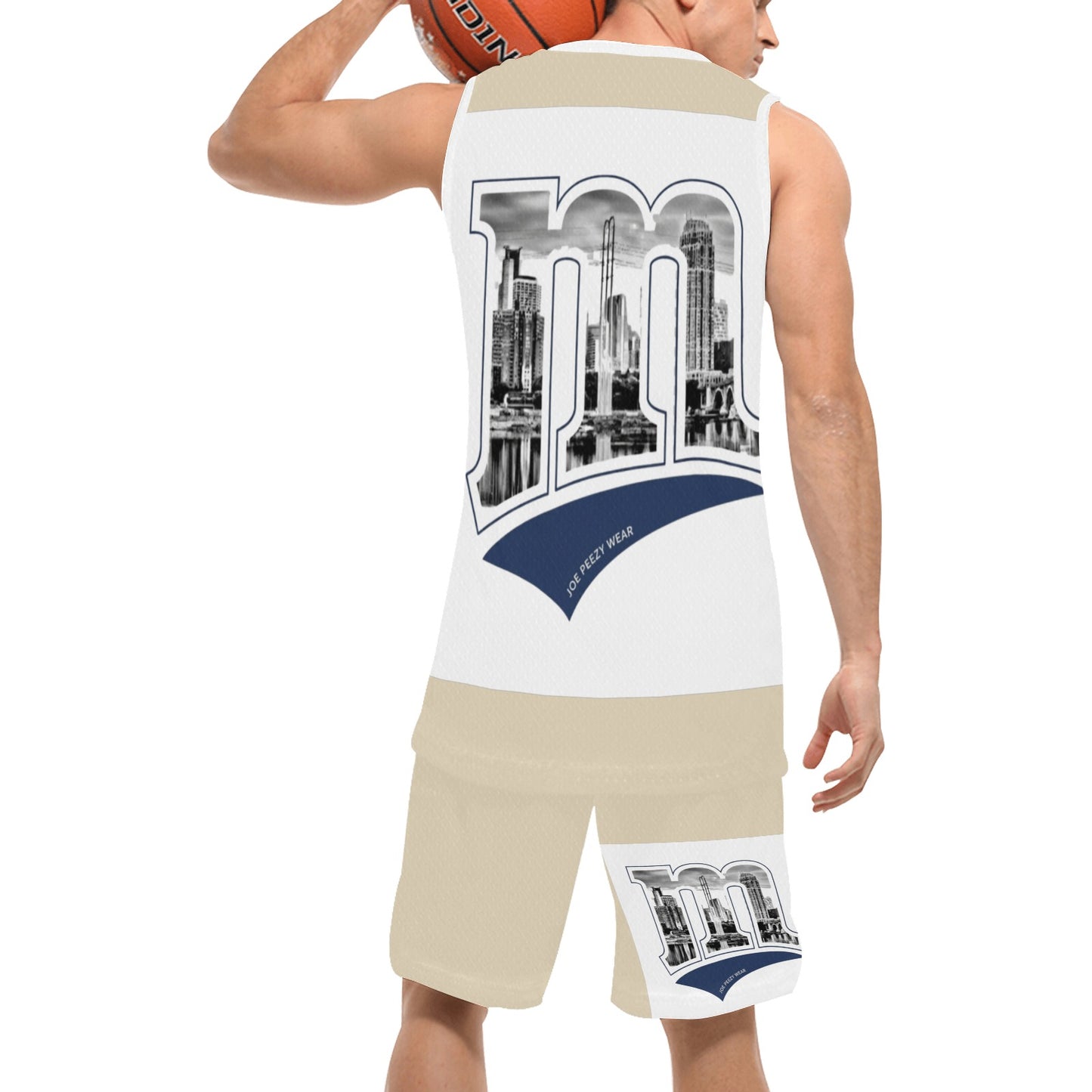 Green Modern Fundraising Instagram Post (4) Basketball Uniform with Pocket