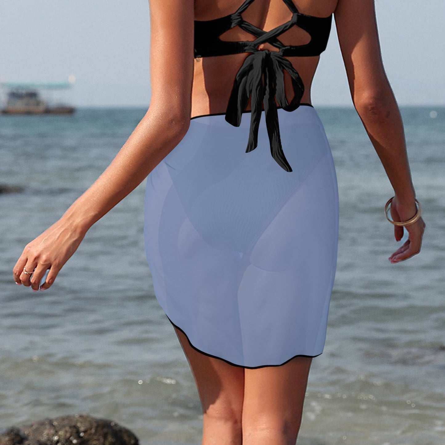 Copy of Copy of Copy of Joe Peezy Wear LLC (60 x 40 in) (4320 x 2880 px) Beach Sarong Wrap