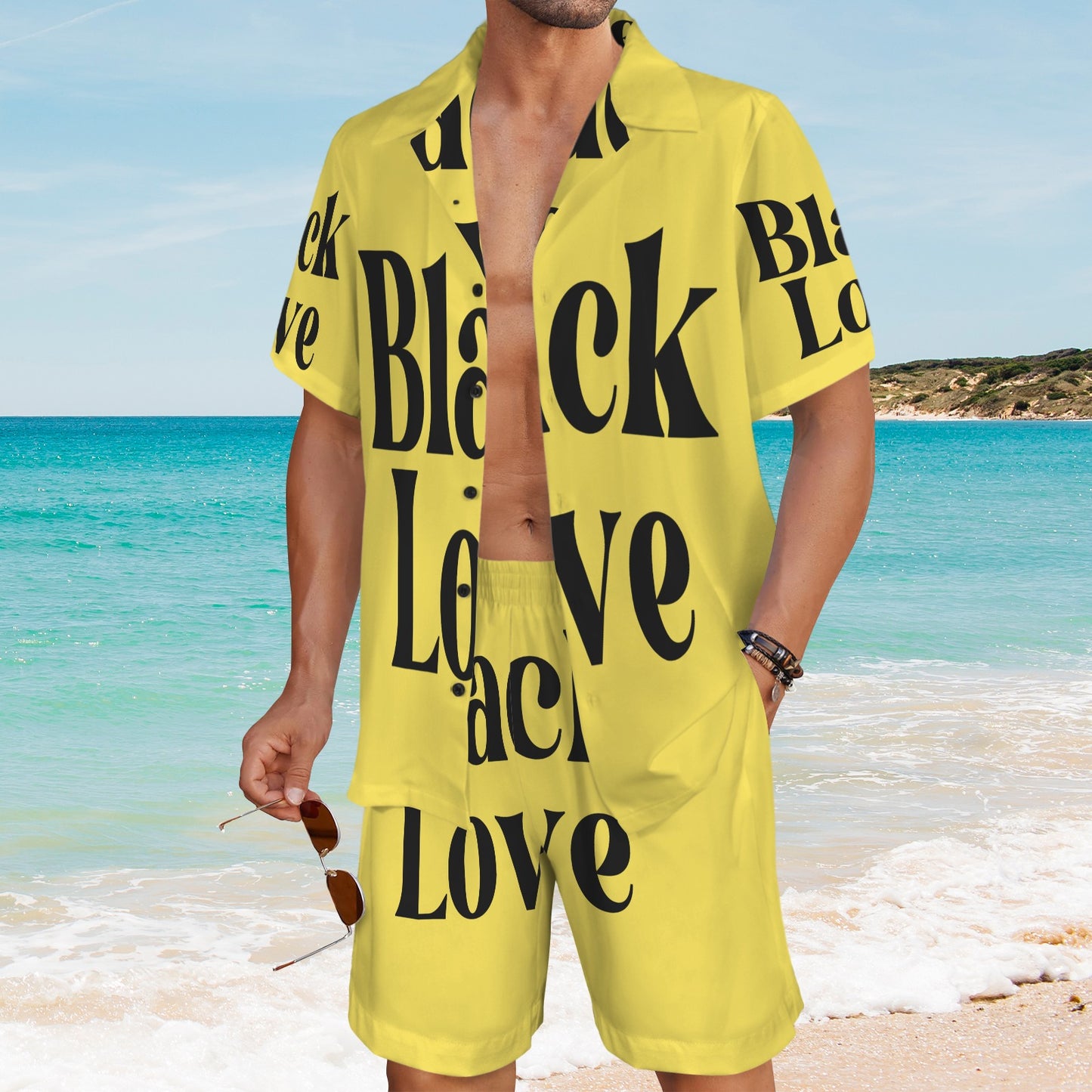 Copy of Copy of Copy of Copy of Joe Peezy Wear LLC (10) Men's Shirt and Shorts Outfit