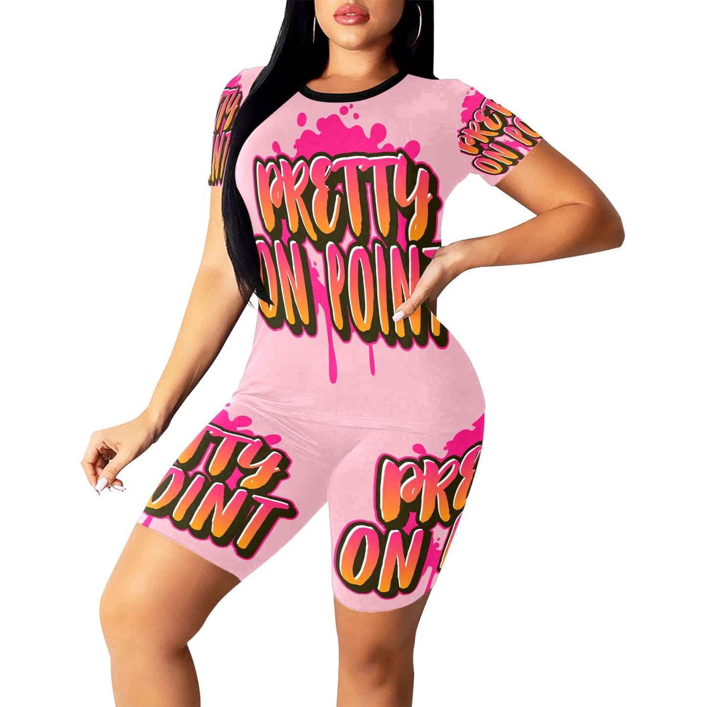 IMG-5460 Women's Short Yoga Set