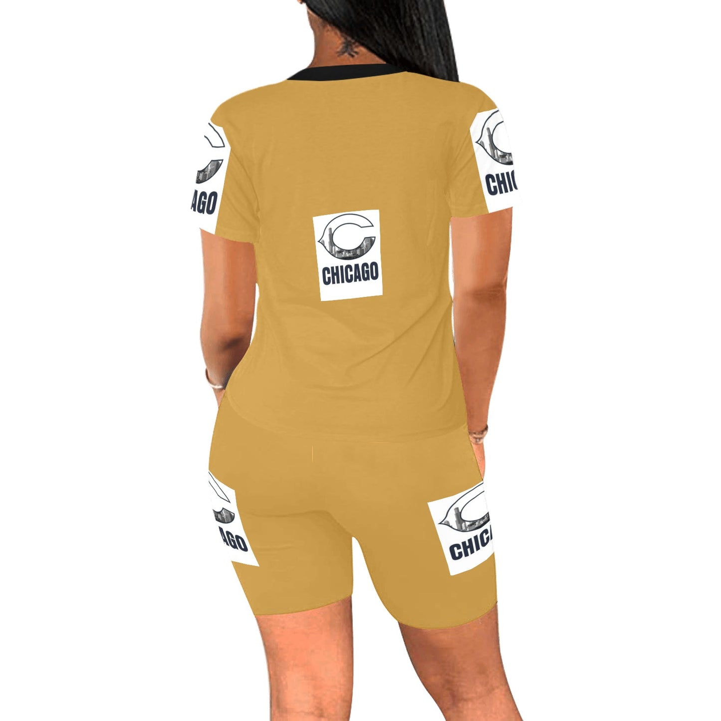 IMG-5460 Women's Short Yoga Set