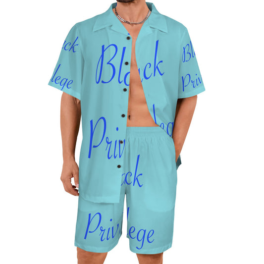 m gray white Men's Shirt and Shorts Outfit