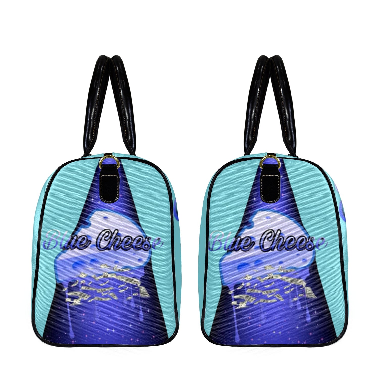 ding Large Capacity Travel Bag-Small (Black Short Patch) (1737)