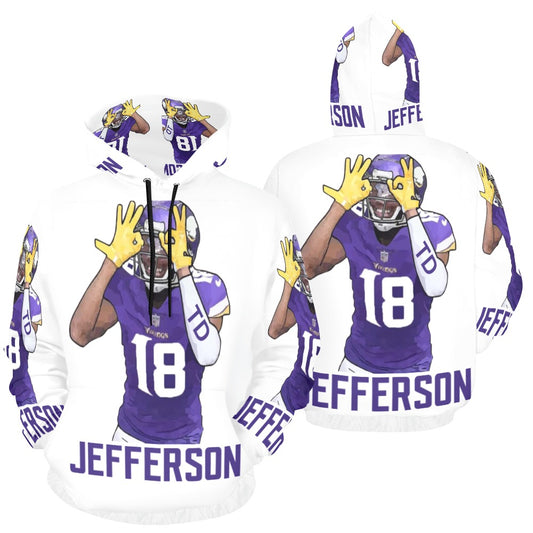 Jefferson Hoodie Joe Peezy Wear LLC All Over Print Hoodie for Men (USA Size) (Model H13)